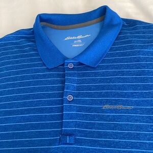 Eddie Bauer FREEDRY XXL Blue Stripe Shirt